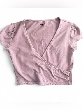 Size XXS Sunday Best Aritzia Lilac Purple Crop Top
